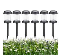 Genérico Solar Lights, Outdoor Lamp, Led Stake with 16.14x3.94in Size Set of 6, Yard Decor for Lawn Pathway, Walkway Driveway, Patio Space, Courtyard Garden, Landscape Design, Backyard Area