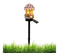 Genérico Solar Mushroom - Auto On/Off Cottage LED Statue Lamp, Mushroom Solar Powered Garden Lights | For Flower Bed Yard Balcony Patio Driveway Walkway Lawn Garden Porch