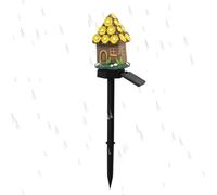 Genérico Solar Mushroom - Auto On/Off Cottage LED Statue Lamp, Mushroom Solar Powered Garden Lights | For Flower Bed Yard Balcony Patio Driveway Walkway Lawn Garden Porch