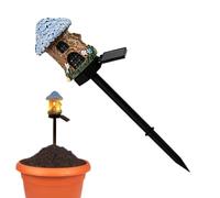 Genérico Solar Path Light - 16 Inch Garden Lamp | Resin Stake Light - Waterproof Mushroom House Landscape Lighting For Walkway Yard Lawn Patio Driveway And Backyard Decor