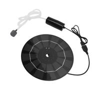Genérico Solar Pond Aerator, Solar Powered Oxygenator, Waterproof Air Pump | Floating Solar Pond Aerator for Aquarium, Live Fish Transportation, Outdoor Fishing, Seafood Stall, Garden, Yard 24x24x3cm