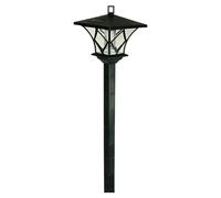 Genérico Solar Post Light, Outdoor Garden Lamp Fixture, Vintage Floor Pole Glow, Waterproof Led Lantern Style, Elegant Landscape Lighting for Patio, Pathway, Yard, and Backyard 59.06x6.69x6.69 Inches