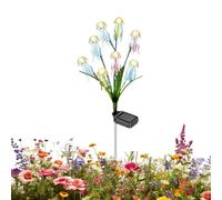 Genérico Solar-Powered Jellyfish Lamp - Outdoor Solar Garden Light | Colored LED Waterproof Sölar Jellyfish Lamp | 7 Color Changing Lights for Outdoor Patios Paths and Lawn Decoration