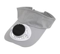 Genérico Solar Rechargeable Baseball Cap With USB | Cooling Hat With Fan