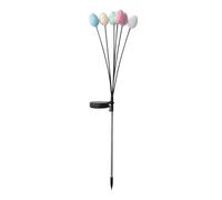 Genérico Solar Stake Lights Outdoor - Swaying Easter Egg Decorations | Solar Garden Lights with Ground Plug, Decorative Lighting Accessory for Walkway, Lawn, Patio, Backyard, Sidewalk, Parking
