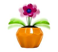Genérico Solar Toys, Solar Powered Flower Figurines, Swinging Car Decorations, Weather-Resistant Outdoor Decor, Funny Car Interior Accessories, Table Ornament Living Room Bedroom, 1 Piece