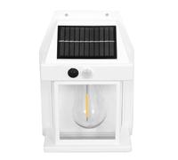 Genérico Solar Wall Lights - ABS 17x12x6cm, Motion Sensor Lights, Outdoor LED | Waterproof Lamp, Fence Lighting, Patio, Garden, Yard, Built-In Solar Panel, Auto On/Off, Energy Saving