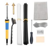 Generico Soldadora - Juego de reparación de parachoques | Kit de reparación de coche - Soldador de parachoques de 80 W con metal y ABS para reparación de coches, motos, planchado de piel, garaje y uso