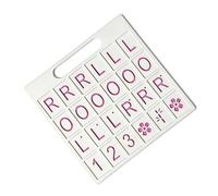 Genérico Solo Mahjong Board - 24 Slots Portable Training Aid | Mahjong Strategy Aid for Home and Living Room, Family Gathering with Holiday Travel Party, Beginner Practice Rack