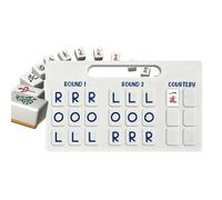 Generico Solo Mahjong Board - Juego De Mejorar Las Habilidades,Set Mahjong | Para Amigos Familia Adultos Mayores Chicas Chicas Encuentro Social