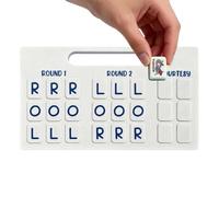 Generico Solo Mahjong Board - Mesa de viaje con 24 ranuras para estrategia y relajación | Juego Mini Mahjong - para , reuniones entre amigos, familia, ancianos, adultos, niños, mujeres