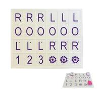 Genérico Solo Mahjong Board Practice, 3D Printing Portable Mahjong Solo Practice Board with 24 Slots for Player Beginners