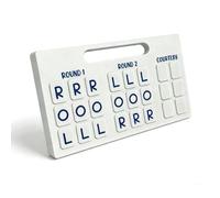 Genérico Solo Mahjong Board - Travel Strategic Mahjong Practice Board 24 Slot Portable Mah Jong Set For Single Player Training Party Gathering Seniors Adults Kids Game