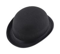 Generico Sombrero bombetta | Sombrero Derby Bowler - Halloween Unisex para adultos y niños, fiestas, cosplay y disfraces
