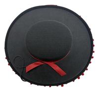 Genérico Sombrero Cordobés, Sombrero Negro Disfraz Sevillana para Feria de Abril (50cm)