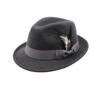 Genérico Sombrero de cerveza alemán Fedora tradicional con plumas para de disfraces de Oktoberfest y eventos al aire libre (GY2, One Size)