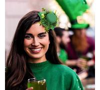 Genérico Sombrero de copa verde, sombrero del día del St Patricks - Gorras de disfraz de San Patricio - Disfraz de sombrero de copa verde de San Patricio para, recuerdo y accesorio para de árbol