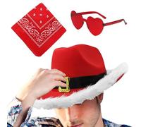 Generico Sombrero de de Papá Noel, sombrero de vaquera de Navidad