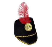 Genérico Sombrero De La Banda Marcha - 22.8 Pulgadas Currucas Nutcracker Circus | Accesorios Ropa Para Hombres Vacaciones Halloween Ceremonial Photo Party Events Viaje Fire Hoguera Autumn Everyday