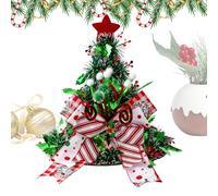 Genérico Sombrero De Navidad Con Lazo | Decoraciones Multifuncionales con Lazo - De Cabeza Navideña Para Mujeres - Para Hogar Apartamento Residencia Oficina Escuela Fiesta de Vacaciones de Invierno