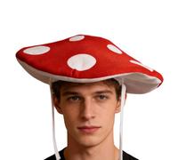 Genérico Sombrero de setas - Sombrero de dibujos animados | Disfraz De Seta - Boina De Festival De Gran Tamaño, Lindo De Hongo Carnaval Halloween Juego De Rol Escenario Espectáculo Adolescentes