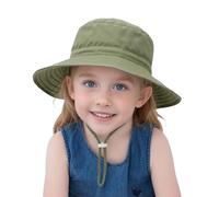 Genérico Sombrero de Sol para, para niños y niñas de 0 a 6 años, Transpirable, para Playa, Ligero, para Jugar al Aire Libre. (Army Green, 0-8 Months)