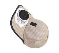 Genérico Sombrero De Ventilador Solar - USB Recargable Evacuante De La Humedad,Sombrero Paracon Ventilador - Para Verano Playa Viaje Jardín Escuela Bicicleta Mamá Novia Adolescente Adultos, Gorra con