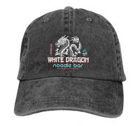 Genérico Sombrero Unisex de Navidad Sombrero Peaked Sombrero de Mujer Blade Runner 2049 K Film White Dragon Noodle Bar Regalos Personalizados Sombreros de protección con Visera Personalizados