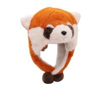 Generico Sombreros de invierno de animales para niños | Sombrero acolchado con forma de mapache | Tocado de peluche animales, para mujeres y niñas al aire libre cosplay invierno diaria