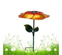 Genérico Sombrilla Jardinera Para Plantas | Con Estaca Metálica, Flor, Protección UV Y Decoración,Paraguas Protector De Plantas - Uso en Exteriores: Jardín, Balcón, Patio, Césped, Parque y Parterre