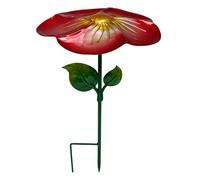 Genérico Sombrilla Para Plantas: Sombrilla Con Estaca De Flores De Metal De 24 X 42 Cm, Protector Confiable En Maceta De Hierro, Mini Sombrillas Decorativa Para Jardín, Sombrillas Resistente A La Int