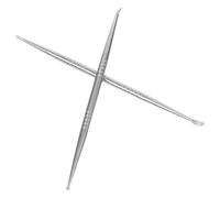 Genérico Sonda para Puntos en Oreja de Inoxidable, Herramienta de Detección Auricular Doble Cabeza, 2 Piezas para Terapia y Autodiagnóstico en Medicina Alternativa