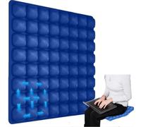 Genérico Sondur Travel Cushion,Inflatable Travel Cushion Airplane Seat Cushions for Long Flights,Portable Car Seat Cushions, for Office Chair, Wheelchair (64air Bag Blue)