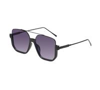 Genérico Sonnenbrille - Fahrradbrille - Damen-Sonnenbrille | Trendige Vintage-Sonnenbrille Für Den Sommer | UV-Schutz Mit Polarisiertem Doppelsteg Für Damen, Herren Und Outdoor, Female, Mens, Gris, Se