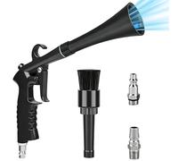 Genérico Soplador para Detailing De Coches - Herramienta quitapolvo de Asientos | con Cepillo Y Conector Soplador Teclado,para Interior Teclado PC Electrónica Hogar Oficina Escritorio TV Cabello