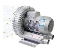 Genérico Soplador regenerativo monofásico de 220 V y 50 Hz, soplador de vórtice de Alta e 120 W para aireación de Aguas residuales y estanques de Peces - Aireador Ideal para acuarios (0,1