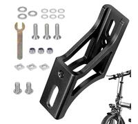 Generico Soporte de aleación de aluminio - Parte ligera para bicicleta, soporte para ciclismo compacto, fijación segura, portaequipajes estable | Kit de bicicleta equipo de ciclismo para exteriores