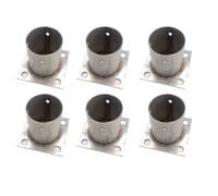 Genérico Soporte de Base para Poste de buzón de Alta Resistencia: Anclaje de Montaje versátil para Postes de Madera, hormigón y Metal; se Adapta a columnas y Postes de Cerca de 2 a 7 Pulgadas de diám