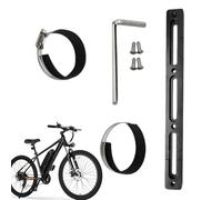 Generico Soporte de batería para bicicleta eléctrica - Soporte de aleación de aluminio, base ajustable, placa de conexión estable, estructura ligera, ajuste sencillo con agarre firme