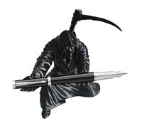 Genérico Soporte de Bolígrafo Ejecutivo - Organizador Escritorio de Guerrero Ninja | Portalápices Caballeros Templarios | Decoración Oficina 3D Estilo Antiguo, Reduce el Desorden, Oficina al Trabajo