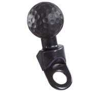Genérico Soporte De Cabeza De - 360 ° Rotación, Base De Absorbente De Choque Robusto, Accesorio De Ciclismo De Acero Y Aluminio, Soporte De Adaptador De Teléfono Para Motocicleta, Vé
