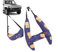 Genérico Soporte de cabeza de asiento de coche para | Almohada de viaje en forma de H para | Almohada suave para reposacabezas de coche, almohadas cervicales transpirables para dormir, viajes, aviones