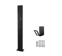 Genérico Soporte de Carga para vehículos eléctricos, Pedestal para Conector de Cargador EV, Soporte de Carga para vehículos eléctricos, Soporte Universal para Cargador de Pared, Resistente a la corro
