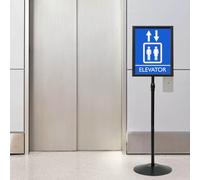 Genérico Soporte de Cartel Pedestal Manual Negro a3 Aluminio y PVC,Economía e Industria,Venta al por Menor,Mostradores-42020975