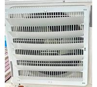 Genérico Soporte de Cubierta y Rejillas deflectoras para Aire Acondicionado Exterior - Protección de compresor de CA de Acero Inoxidable, Deflector de guía de Viento, Rejilla de ventilación del Conde