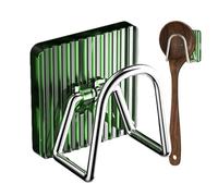 Genérico - Soporte de esponja adhesivo para cocina, accesorios de cocina de acero inoxidable antioxidantes para lana de acero, esponjas para platos, tapas de cacerola