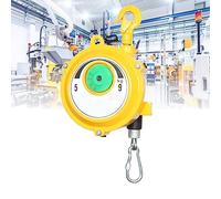 Genérico Soporte de Herramientas Ajustable, retráctil y con contrapeso de Resorte, con Gancho y Cable de Acero, Ideal para talleres, automoción y líneas de Montaje (5-9 kg).