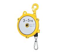 Genérico Soporte de Herramientas retráctil con contrapeso de Resorte, Gancho y Cable de Acero - 1,5 m de Longitud, talleres y líneas de Montaje (Capacidad de 3 a 5 kg) - Solución de ges