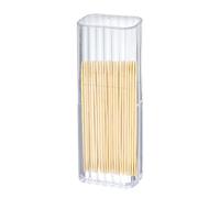 Genérico Soporte de hisopo de algodón - 3.4*2.1cm Soltorista Qtip, dispensor de punta Q | Caso de viaje del dispensador de | Portes portátiles de palillo de dientes | de cogolina de algodón Q