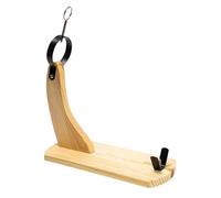 Generico Soporte de jamón de madera, soporte jamón español, Stand para tallar, Porta centavo estable profesional para tallar jamones españoles y jamón italiano